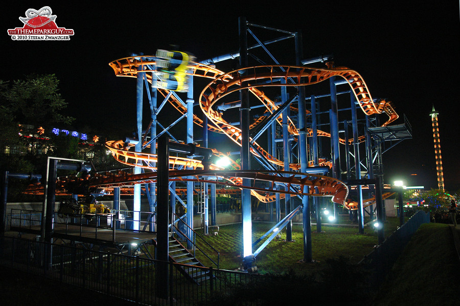 Kaeson Fun Fair's brand new roller coaster
