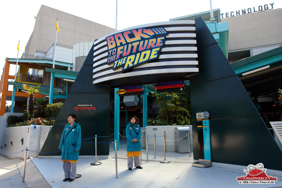 Video's van Back to the future: the ride