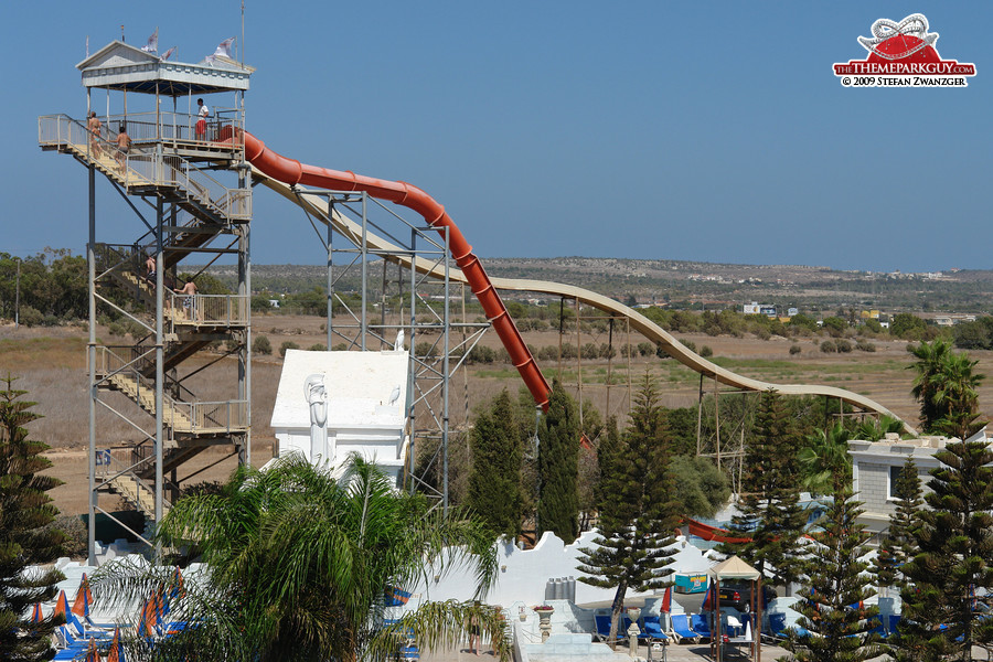 Image result for Water Slide in Waterworld