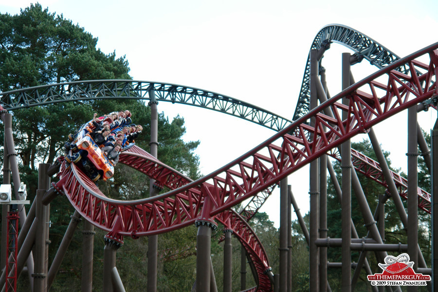 Alton Towers coaster ride