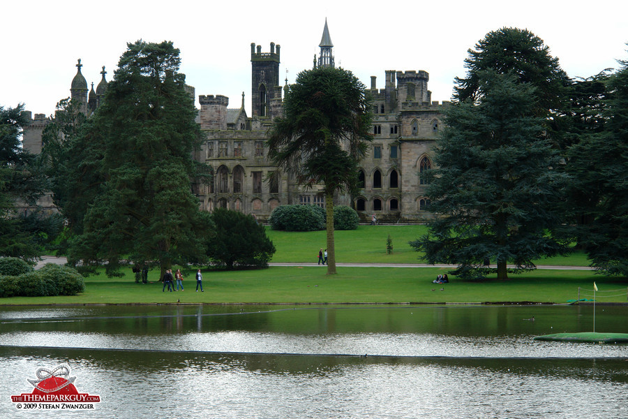 Alton Towers castle