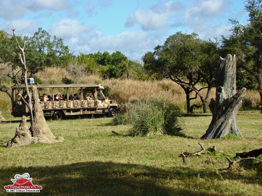 Kilimanjaro Safari is one of Animal Kingdom's major attractions