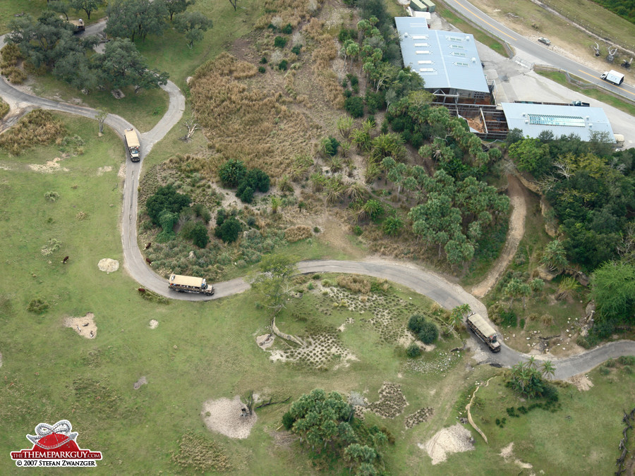 Safari bird's eye view