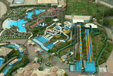 Aqua Park Kuwait slide towers