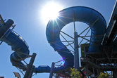 The slide and the sun
