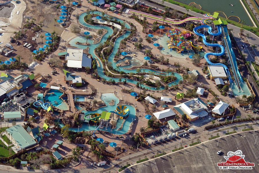 Aquatica aerial view, the second