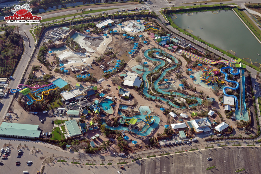 Aquatica aerial view, the third