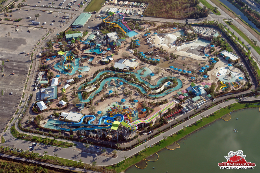 Aquatica aerial view, the last