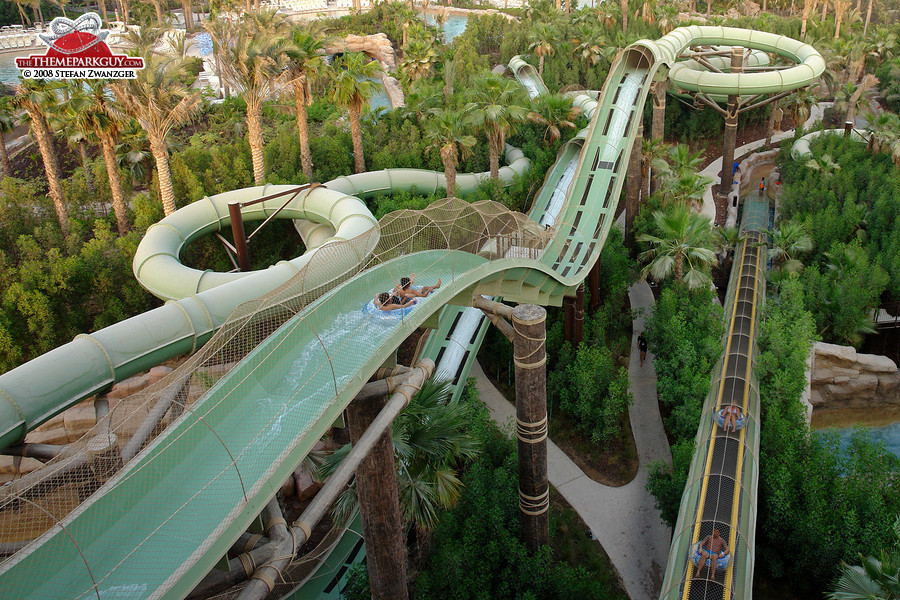 atlantis water park slides