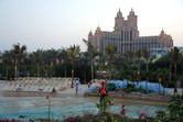 Atlantis hotel seen from the adjoining water park