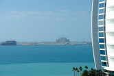 Atlantis seen from the Burj Al Arab hotel