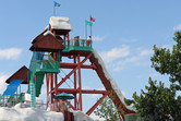 The highest point of Blizzard Beach