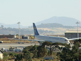 You can see nearby Addis Ababa airport from the top of the wheel