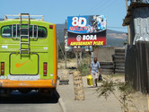 Bora Amusement Park billboard greeting