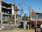 Expansion! The structure at the front will house a mall and an indoor park.