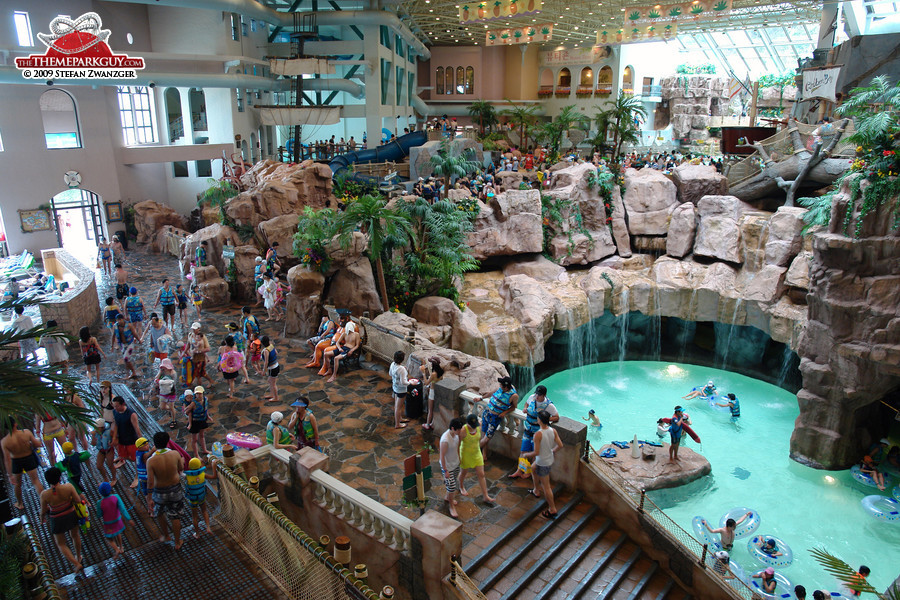 Caribbean Bay indoor area