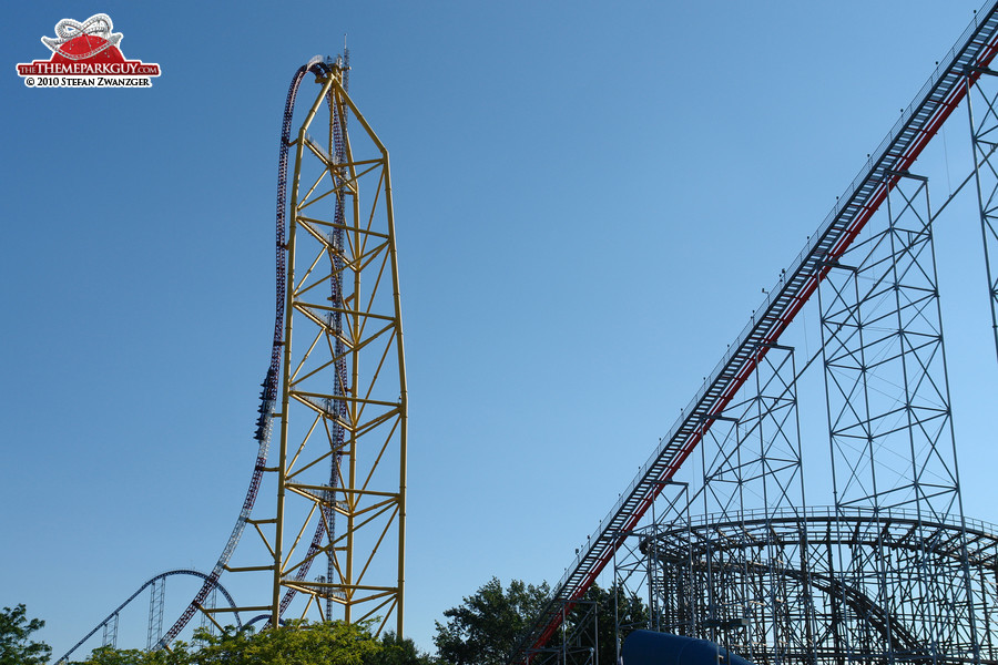 Top Thrill Dragster roller coaster