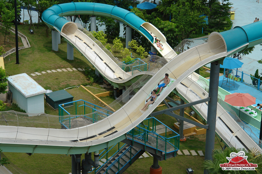 Chime Long water coaster slide