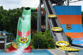 Choice of family rafting slides