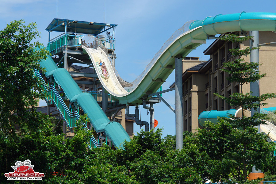 It's called water 'coaster' because it powers its sliders up and down