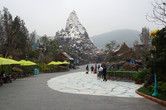 What's this? Disneyland's Matterhorn?