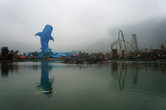 Chimelong Ocean Kingdom whale shark building landmark