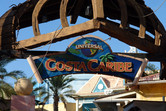 Evidence of the Universal Studios past of Costa Caribe