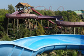 Costa Caribe, with PortAventura coaster in the background