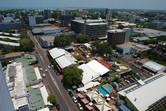 Darwin, with Crocosaurus Cove in the foreground