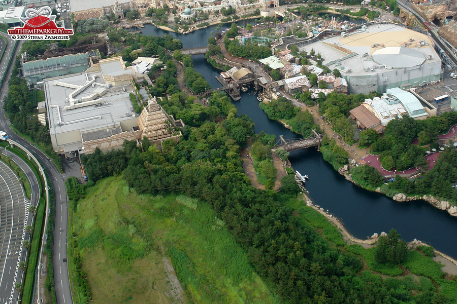 Expansion area adjacent to the Indiana Jones section