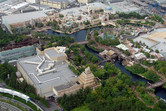 Lost River Delta section in the foreground, Arabian Coast in the background