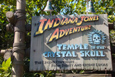 Indiana Jones ride. The topic of the fourth movie has been disclosed here for years!