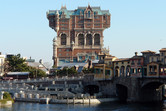 Tokyo DisneySea's uniquely designed Tower of Terror attraction