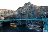 This volcano harbor constitutes the peak of theme park design to date