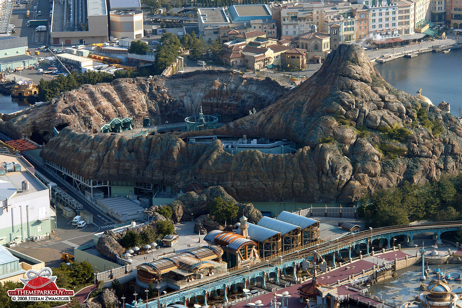 Mount Prometheus volcano