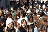 DisneySea fans queuing