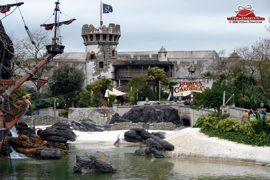 Pirates of the Caribbean building