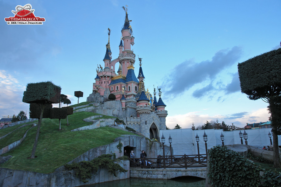 The most romantic of all Disney castles