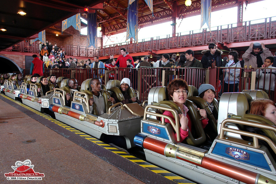 Space Mountain coaster