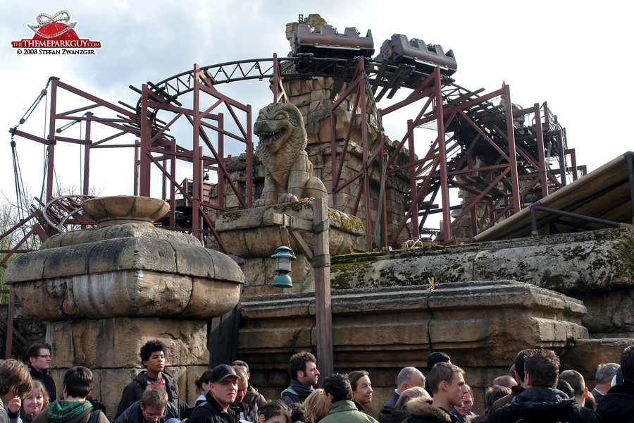 Indiana Jones coaster