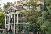 Haunted Mansion ghost train