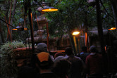 Queue to the Indiana Jones ride