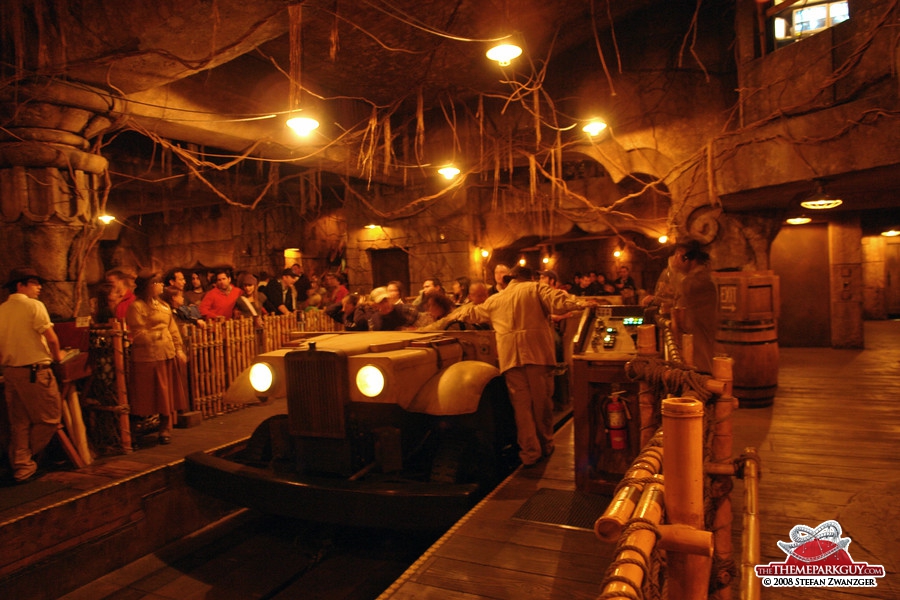 Indiana Jones ride vehicles