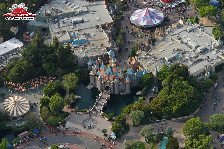 The original Disneyland castle