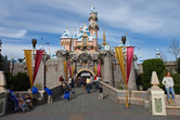 The very first Disneyland castle, inspired by Neuschwanstein in Germany