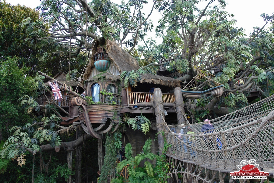 Tarzan's Treehouse walk-through attraction