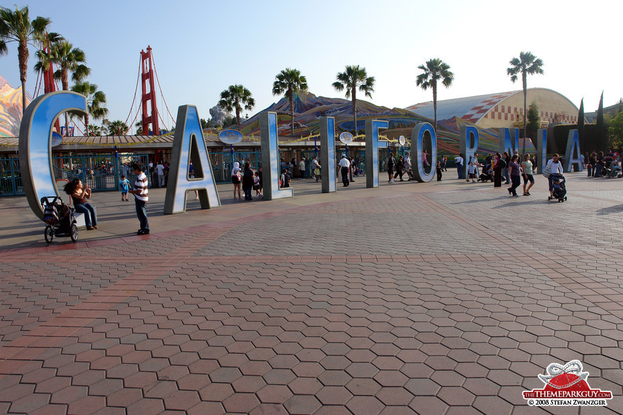 California Adventure entrance