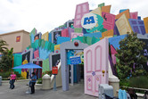 Monsters, Inc. dark ride entrance