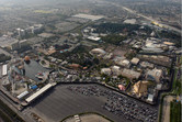 Disneyland Resort seen from the helicopter, May 2008