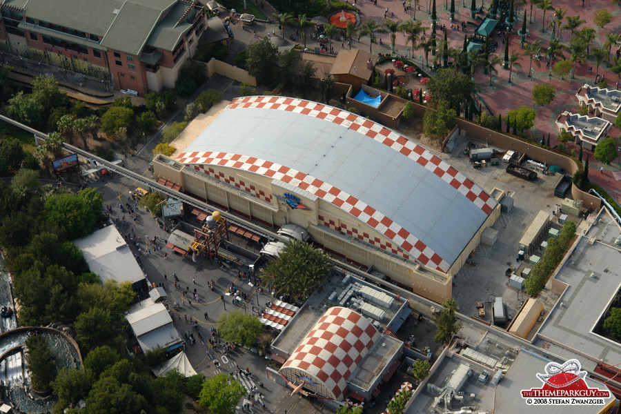 Soarin' Over California aerial photo. Brilliant ride!